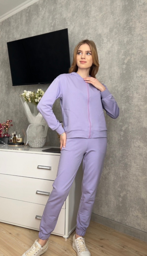 Костюм спортивний жіночий КС-160 лаванда